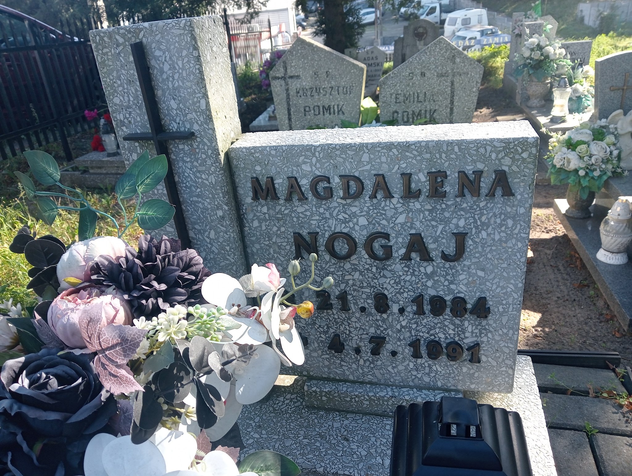 Magdalena Nogaj 1984 Murowana Goślina - Grobonet - Wyszukiwarka osób pochowanych