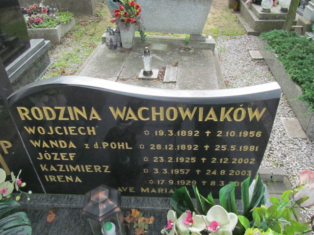 Irena Wachowiak 1929 Murowana Goślina - Grobonet - Wyszukiwarka osób pochowanych