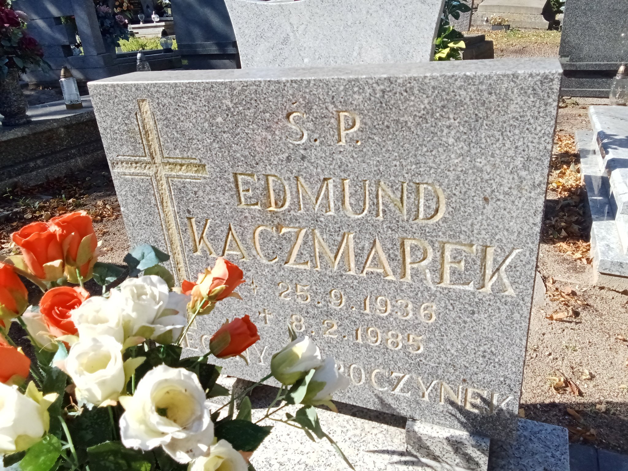 Edmund Kaczmarek 1936 Murowana Goślina - Grobonet - Wyszukiwarka osób pochowanych