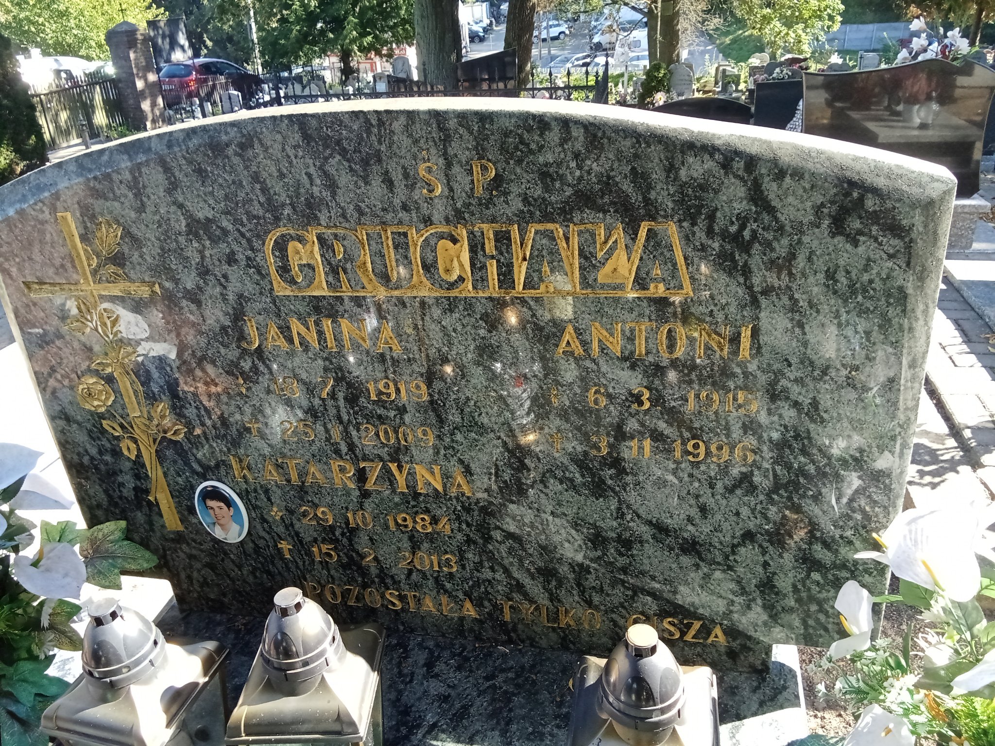 Katarzyna Gruchała 1984 Murowana Goślina - Grobonet - Wyszukiwarka osób pochowanych