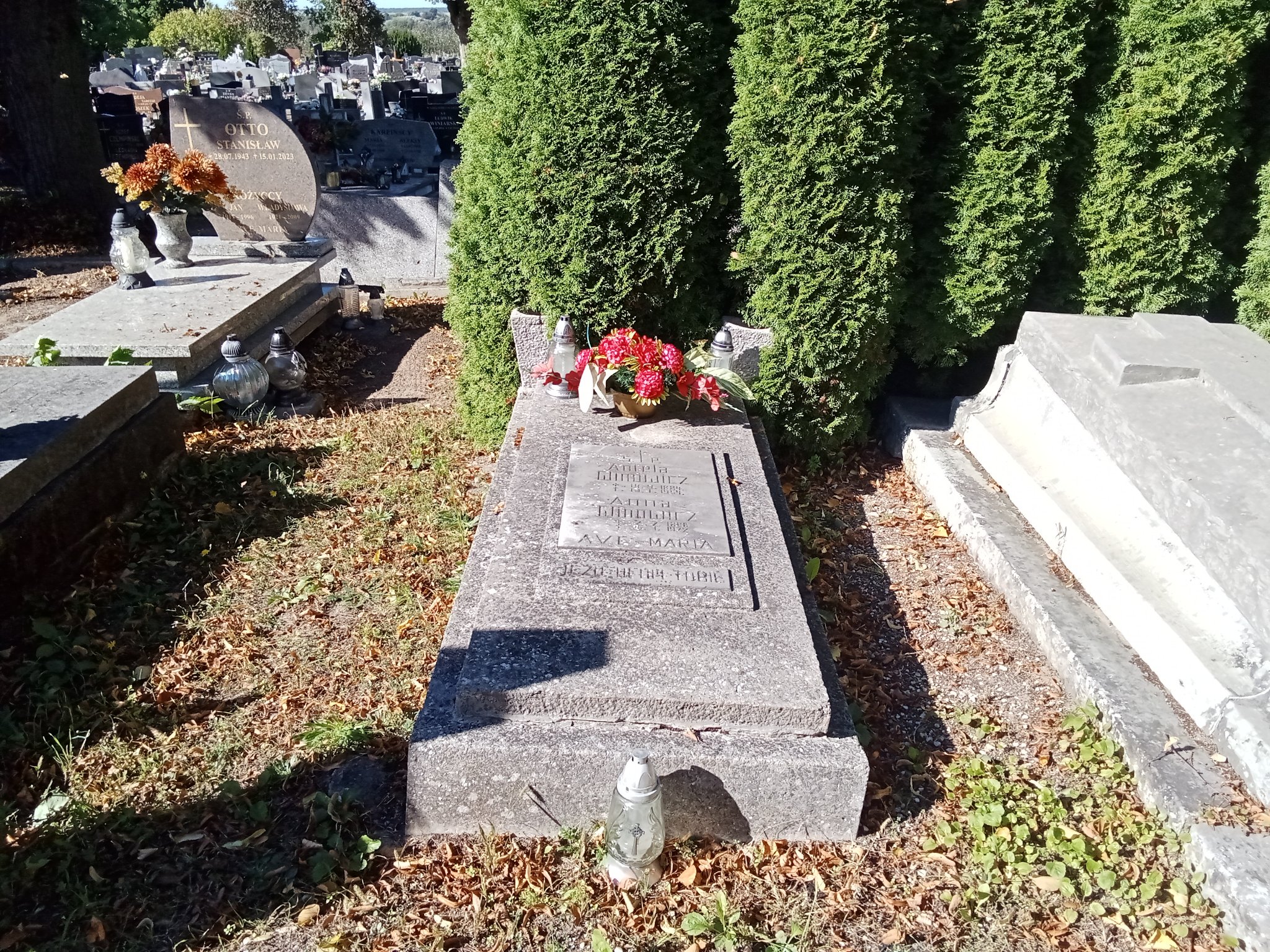 Grób Aniela Winowicz