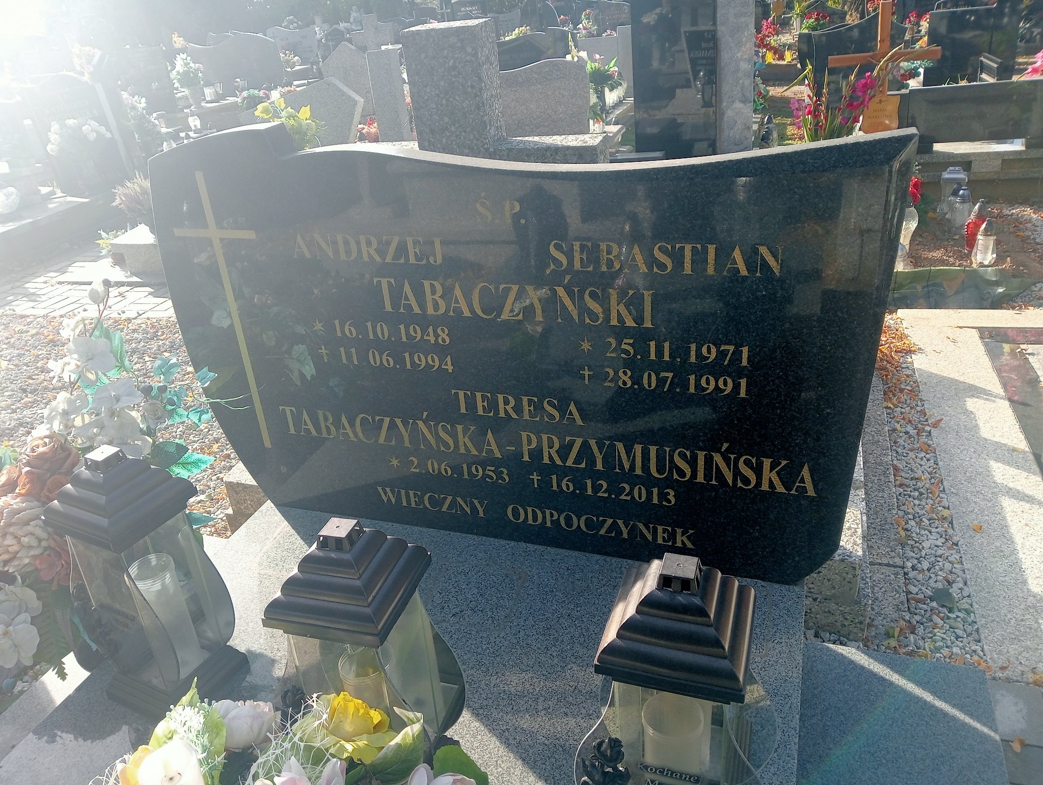 Teresa Tabaczyńska-Przymusińska 1953 Murowana Goślina - Grobonet - Wyszukiwarka osób pochowanych