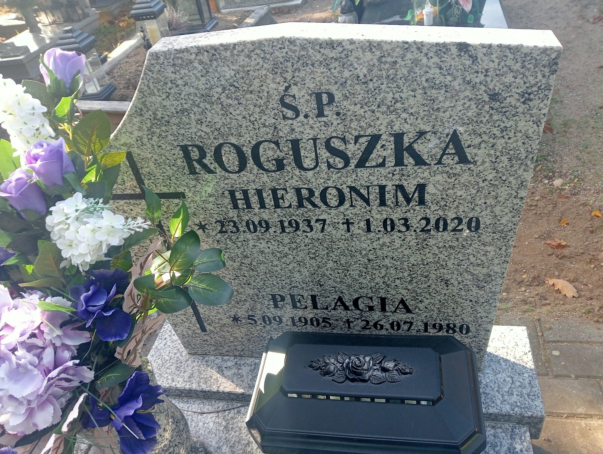 Pelagia Roguszka 1905 Murowana Goślina - Grobonet - Wyszukiwarka osób pochowanych