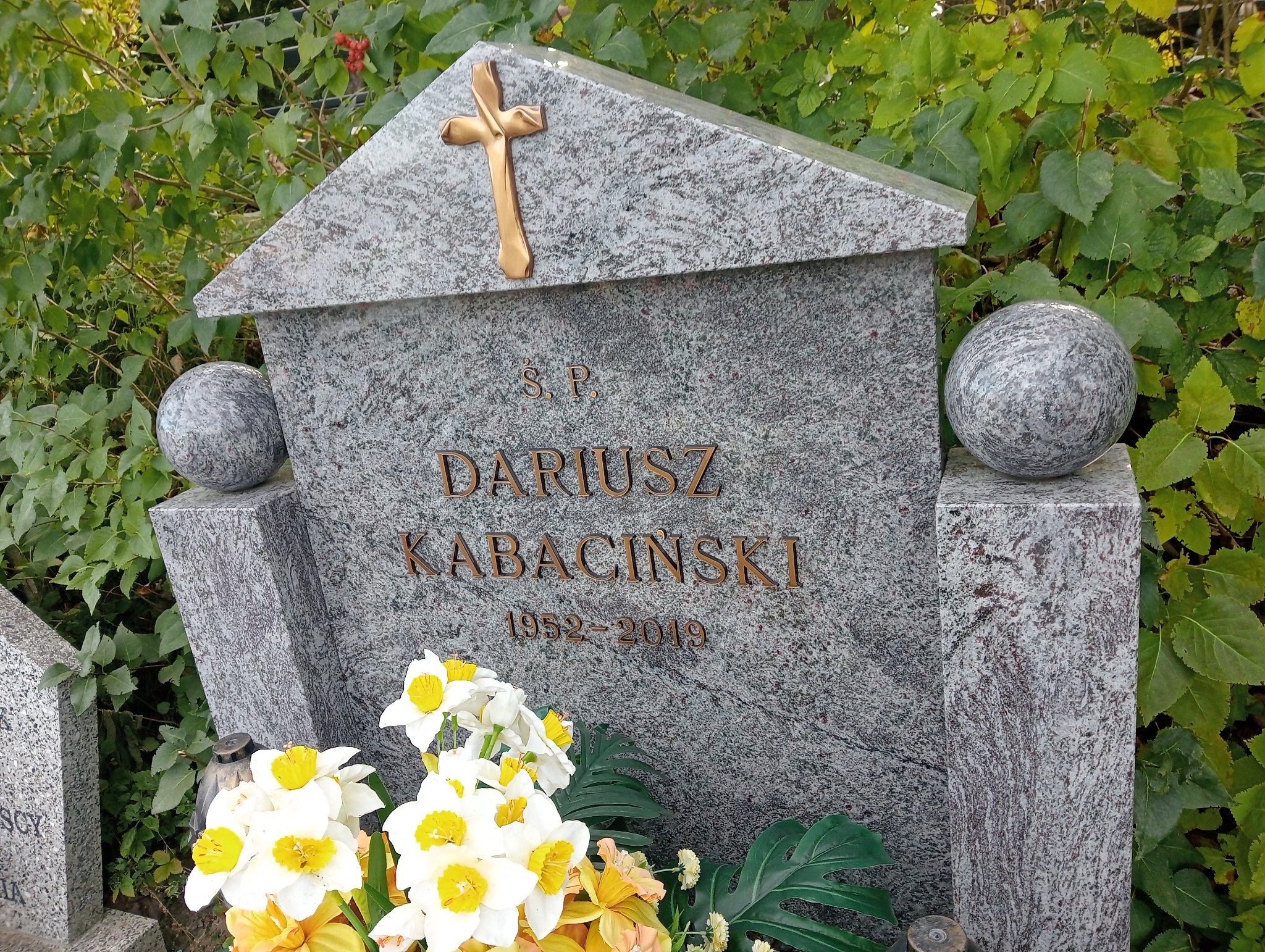 Dariusz Kabaciński 1952 Murowana Goślina - Grobonet - Wyszukiwarka osób pochowanych