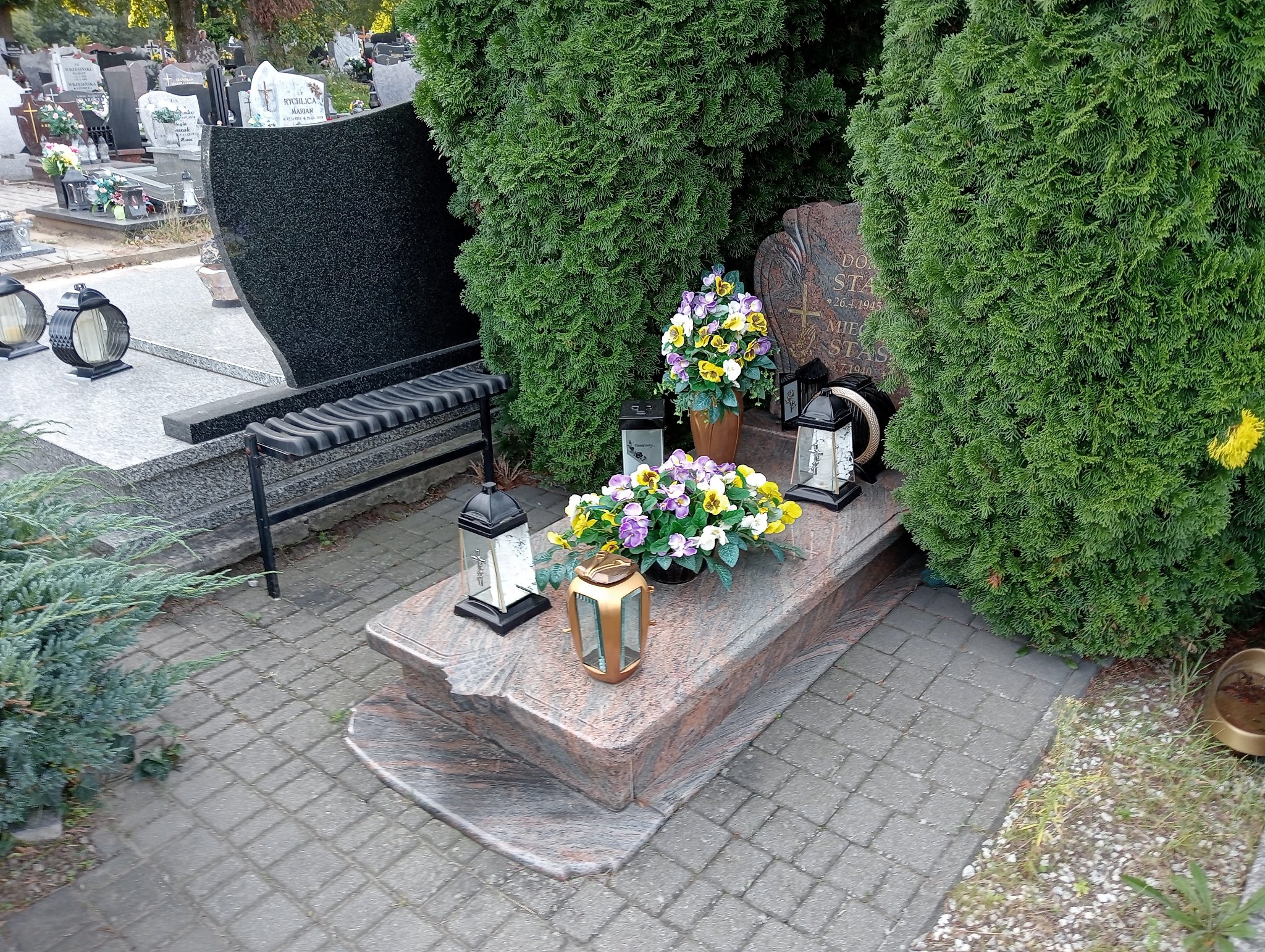 Grób Domicela Stanisława Stasiak