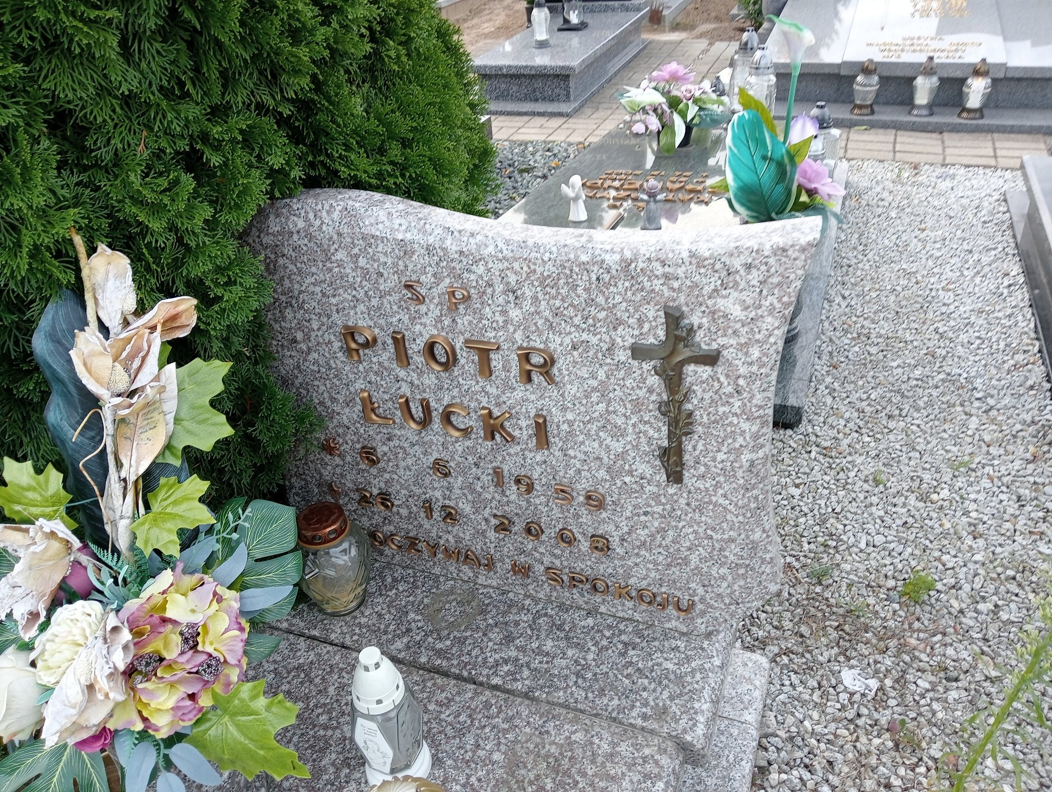 Piotr Łucki 1959 Murowana Goślina - Grobonet - Wyszukiwarka osób pochowanych