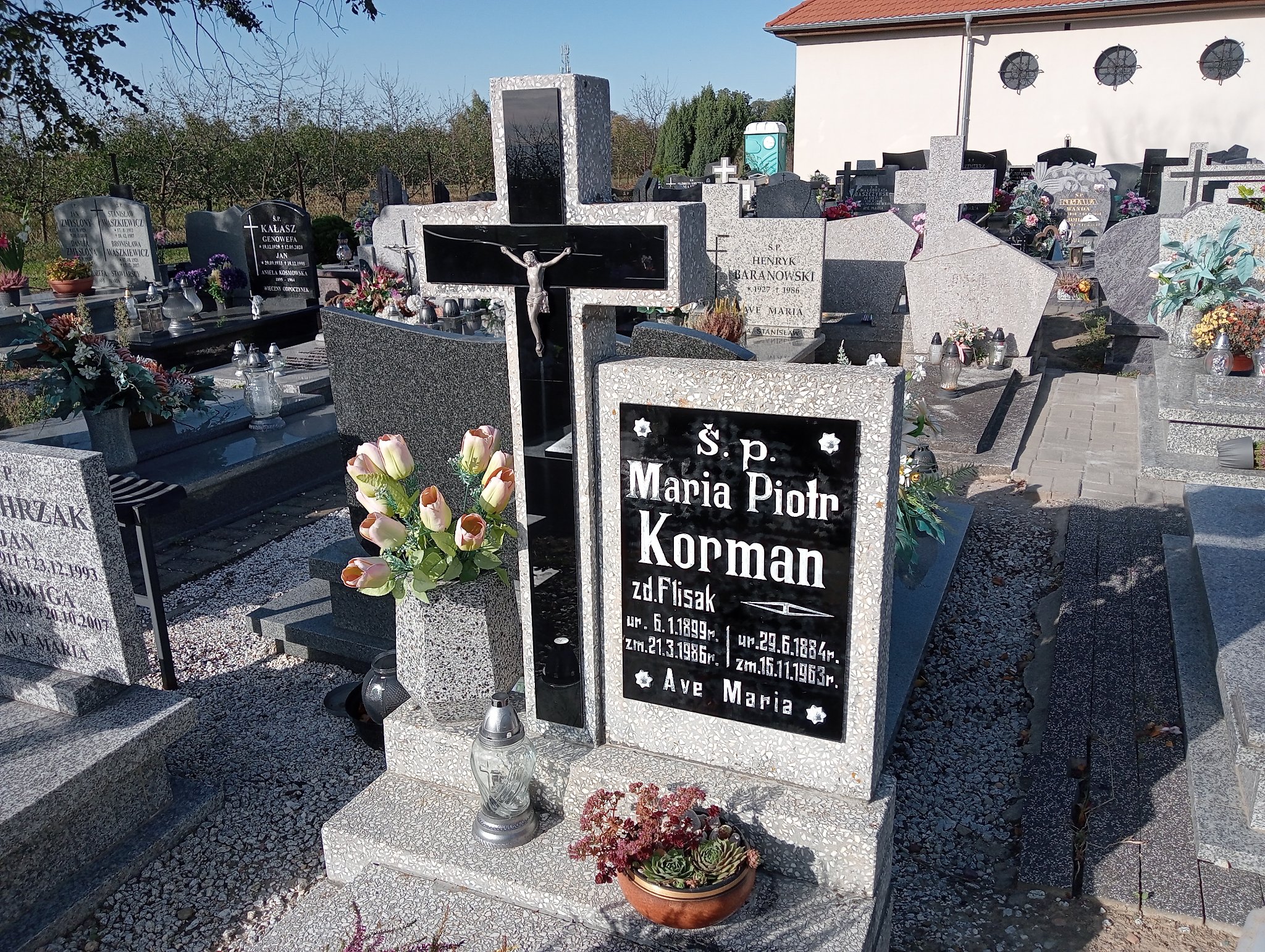 Piotr Korman 1884 Murowana Goślina - Grobonet - Wyszukiwarka osób pochowanych