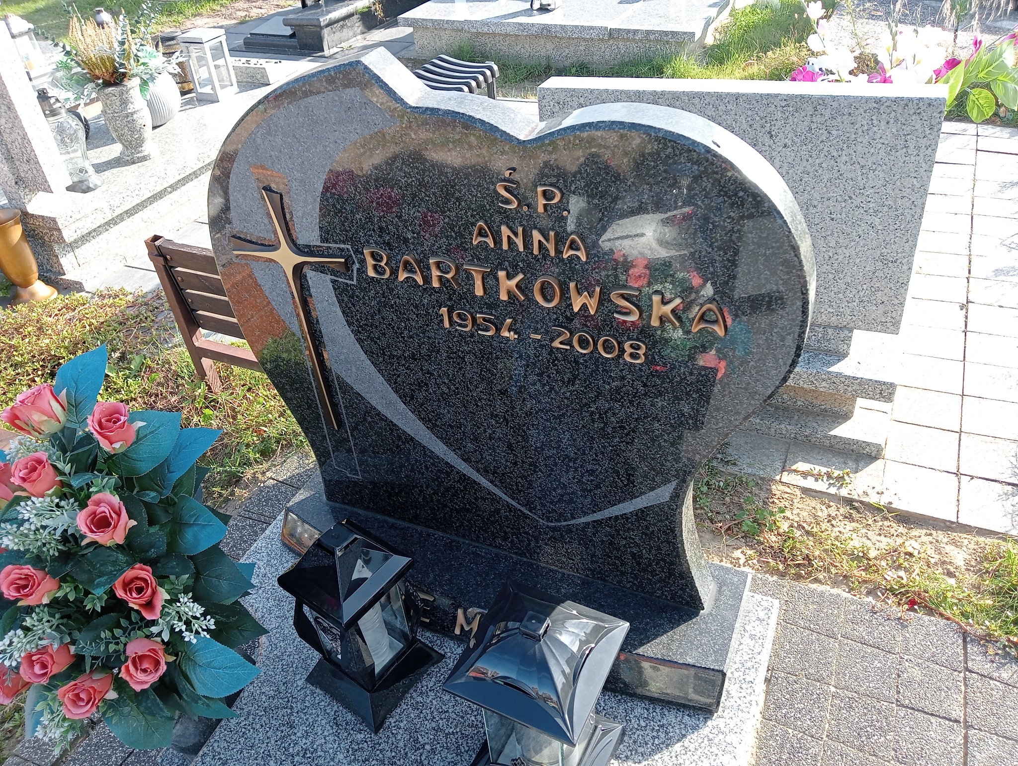 Anna Bartkowska 1954 Murowana Goślina - Grobonet - Wyszukiwarka osób pochowanych