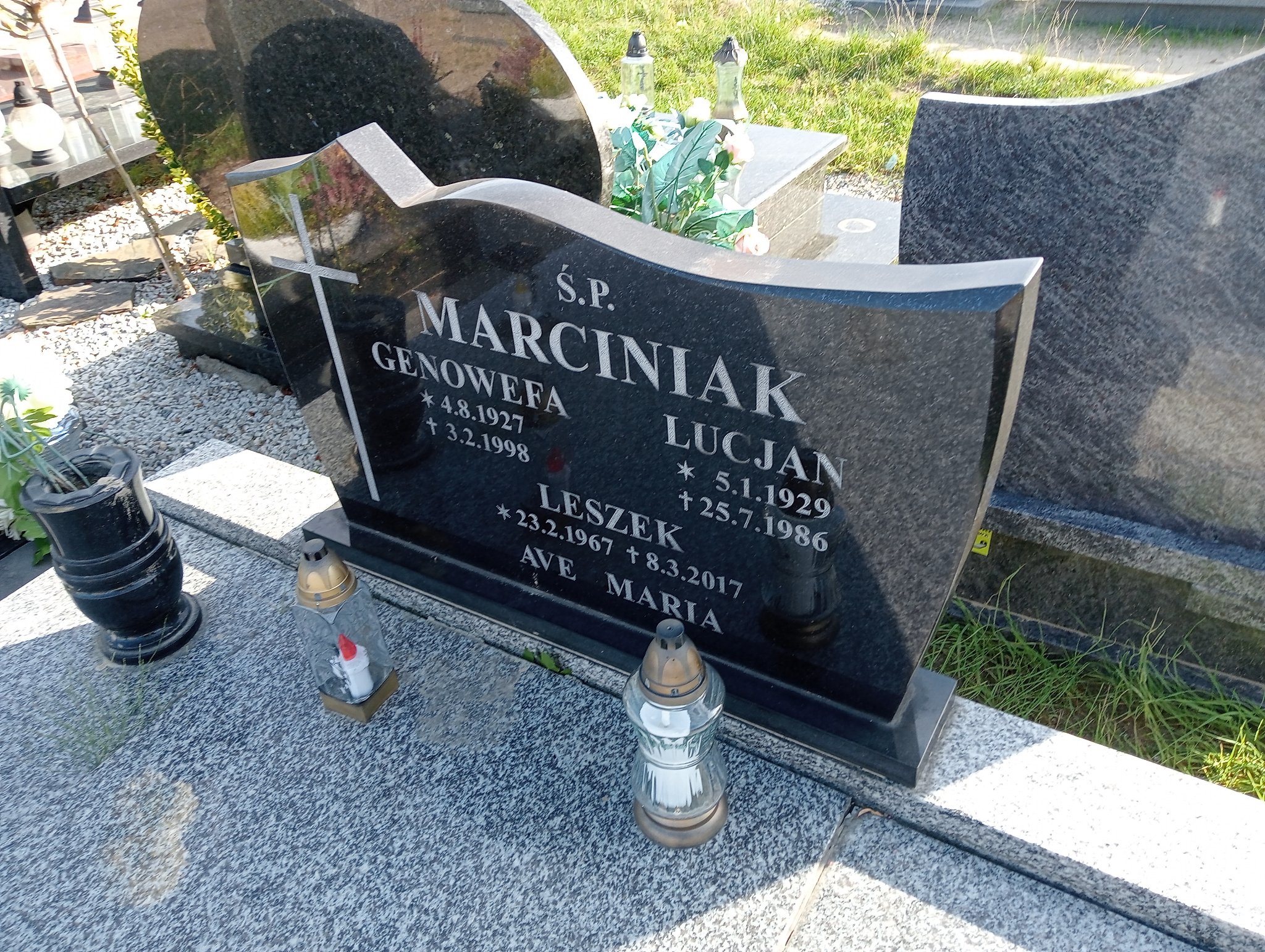 Leszek Marciniak 1967 Murowana Goślina - Grobonet - Wyszukiwarka osób pochowanych