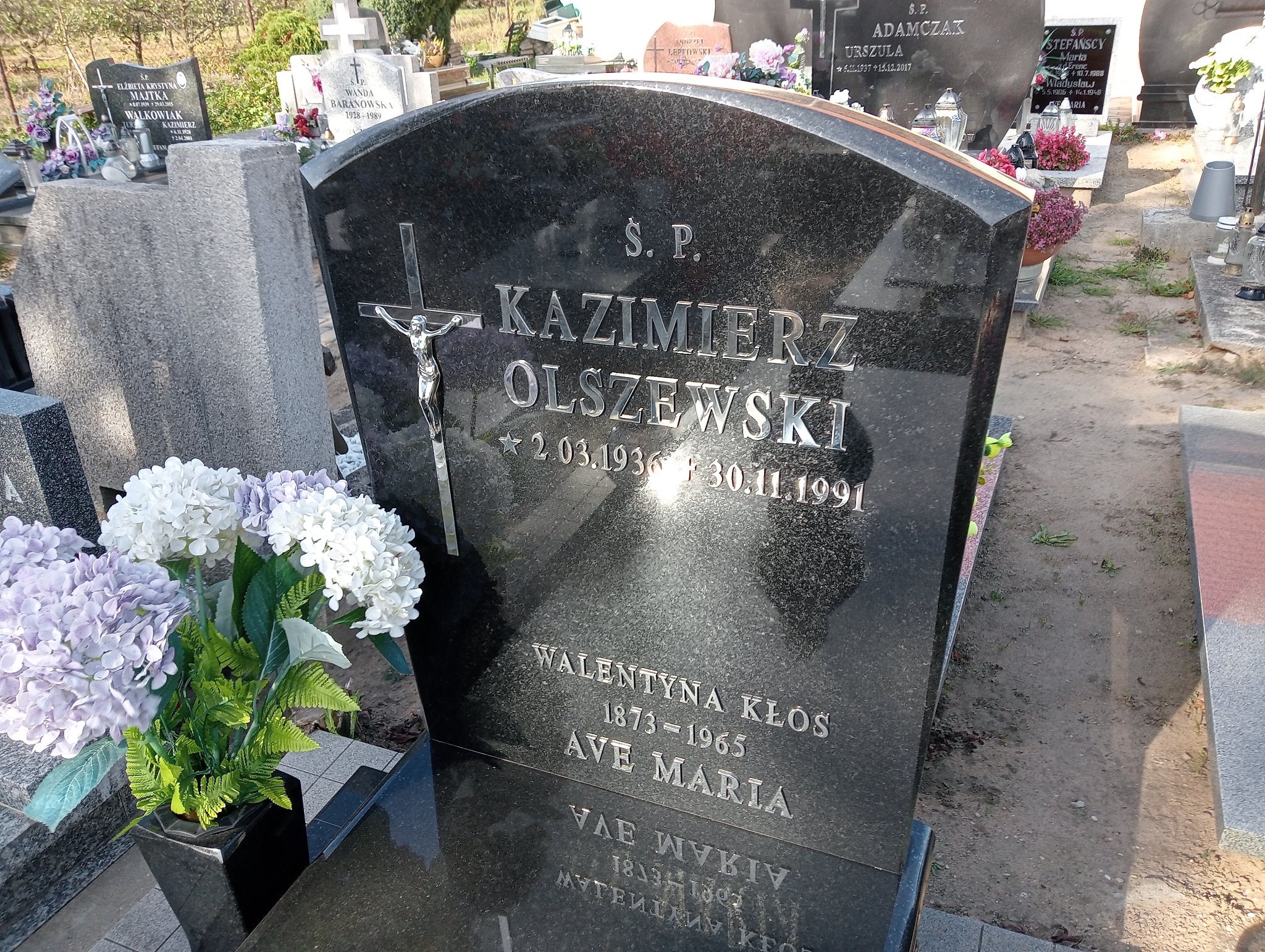 Walentyna Kłos 1873 Murowana Goślina - Grobonet - Wyszukiwarka osób pochowanych