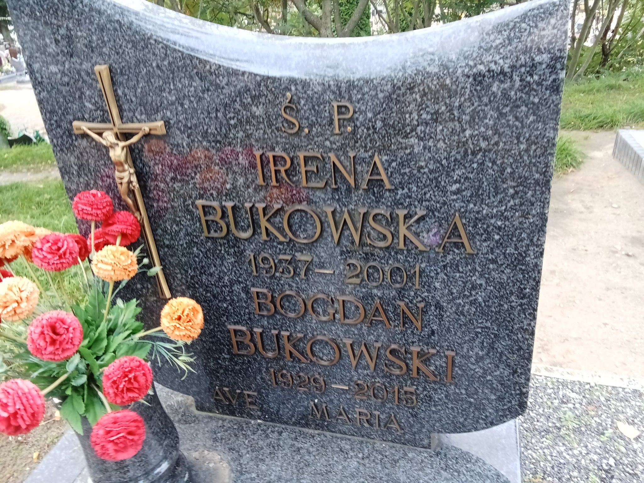 Irena Bukowska 1937 Murowana Goślina - Grobonet - Wyszukiwarka osób pochowanych