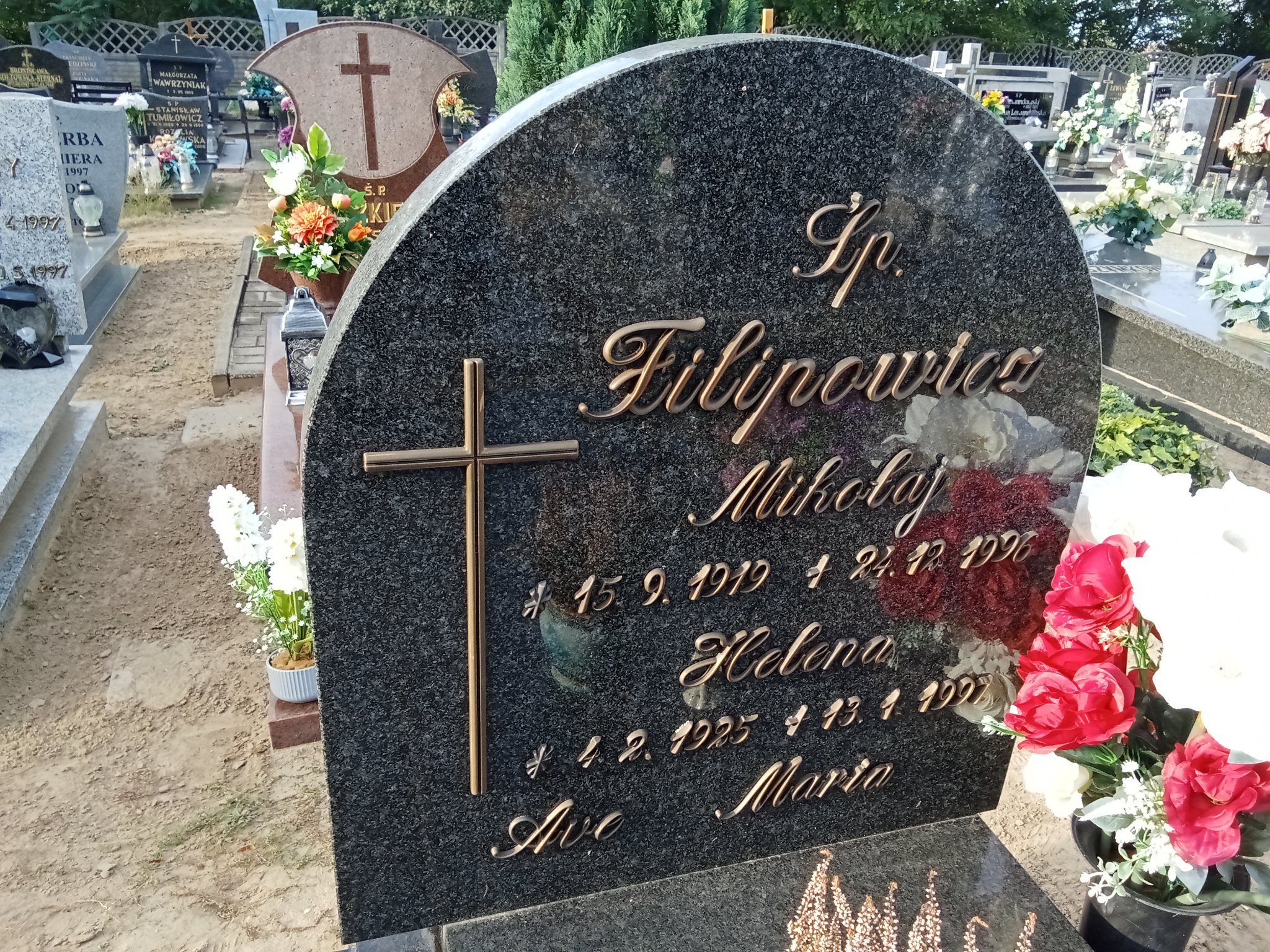 Mikołaj Filipowicz 1919 Murowana Goślina - Grobonet - Wyszukiwarka osób pochowanych