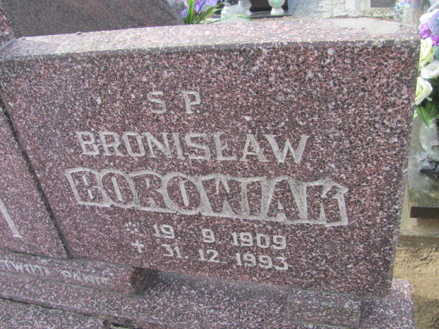 BRONISŁAW BRUNON Borowiak 1909 Murowana Goślina - Grobonet - Wyszukiwarka osób pochowanych