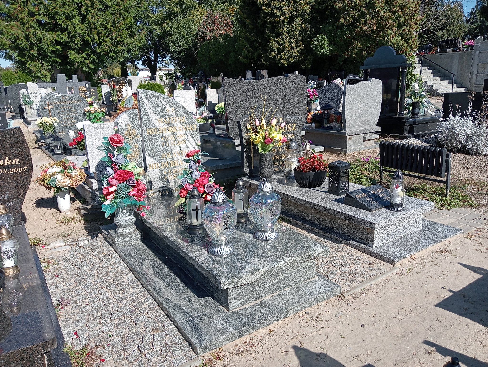 Grób Jolanta Hildebrańska