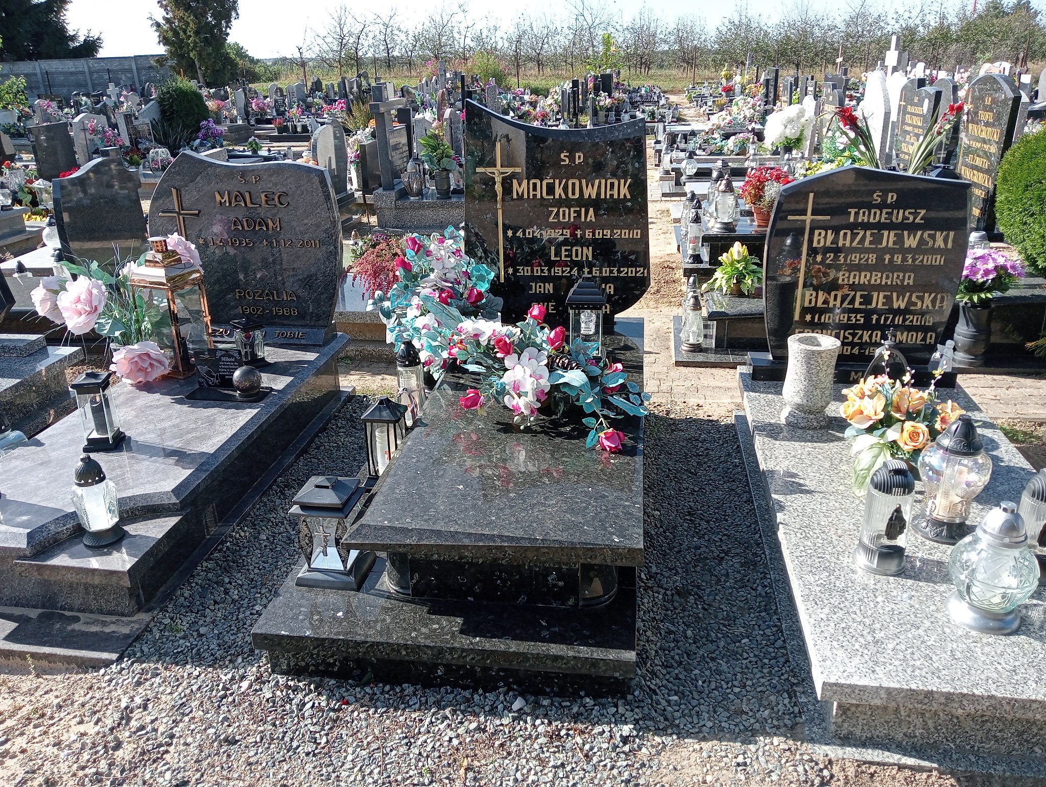 Grób Zofia Maćkowiak