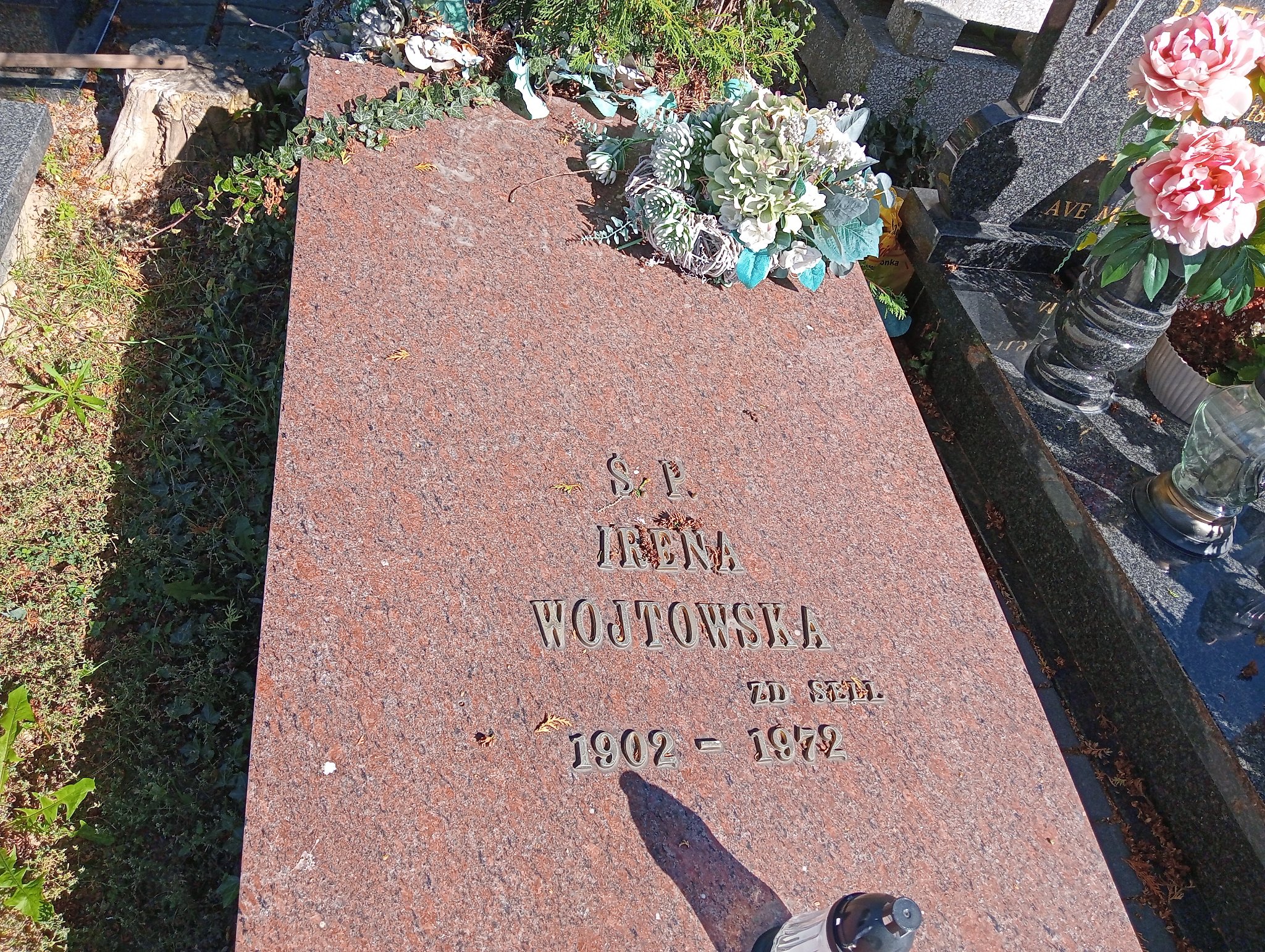 Irena Wojtowska 1902 Murowana Goślina - Grobonet - Wyszukiwarka osób pochowanych