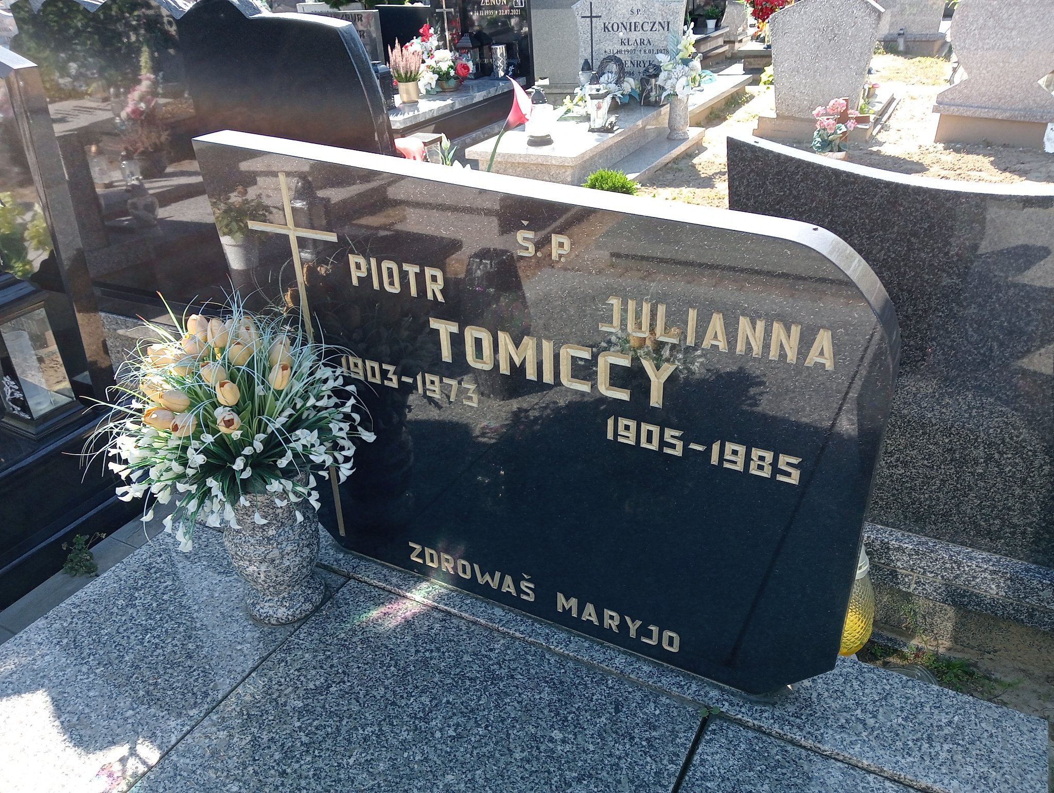 Piotr Tomicki 1903 Murowana Goślina - Grobonet - Wyszukiwarka osób pochowanych
