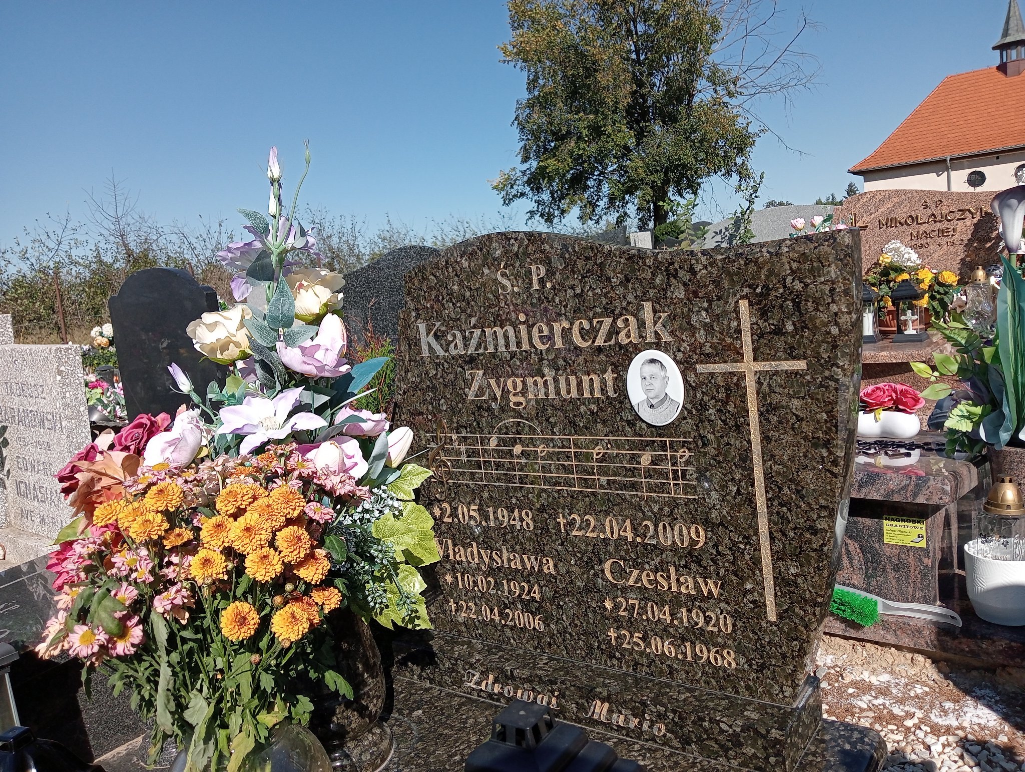 Czesław Kaźmierczak 1920 Murowana Goślina - Grobonet - Wyszukiwarka osób pochowanych