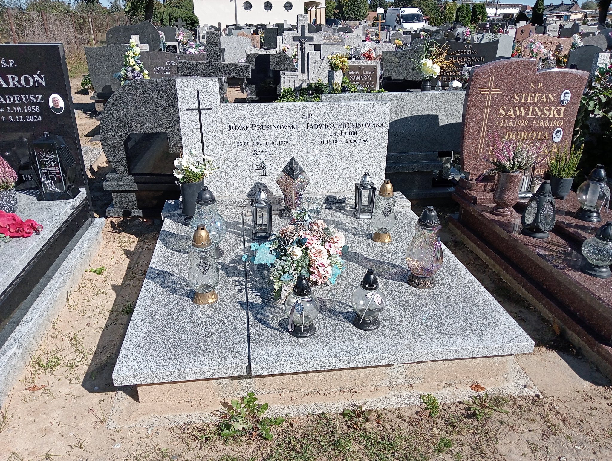 Grób Józef - kombatant Prusinowski