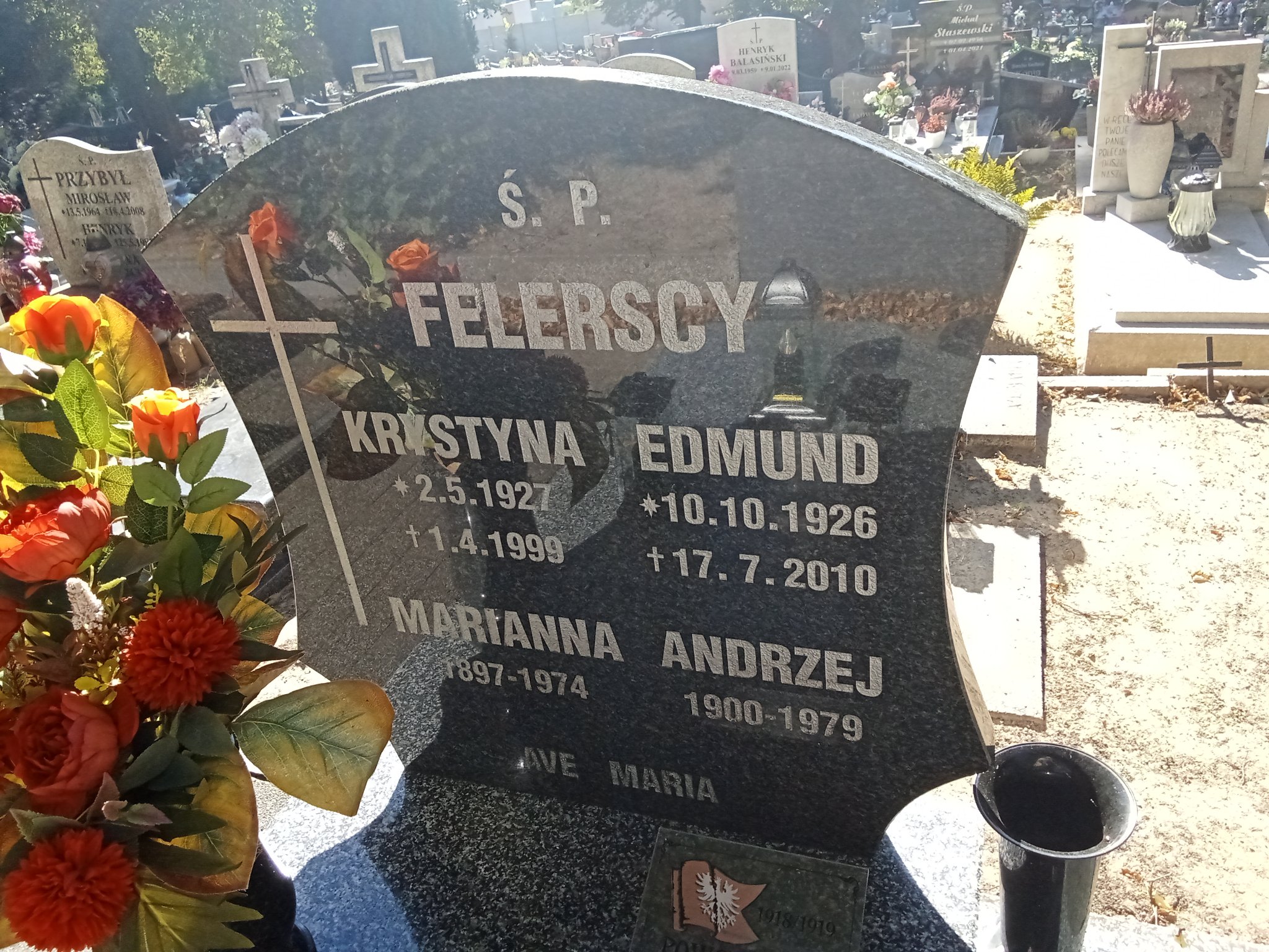 Krystyna Felerska 1927 Murowana Goślina - Grobonet - Wyszukiwarka osób pochowanych