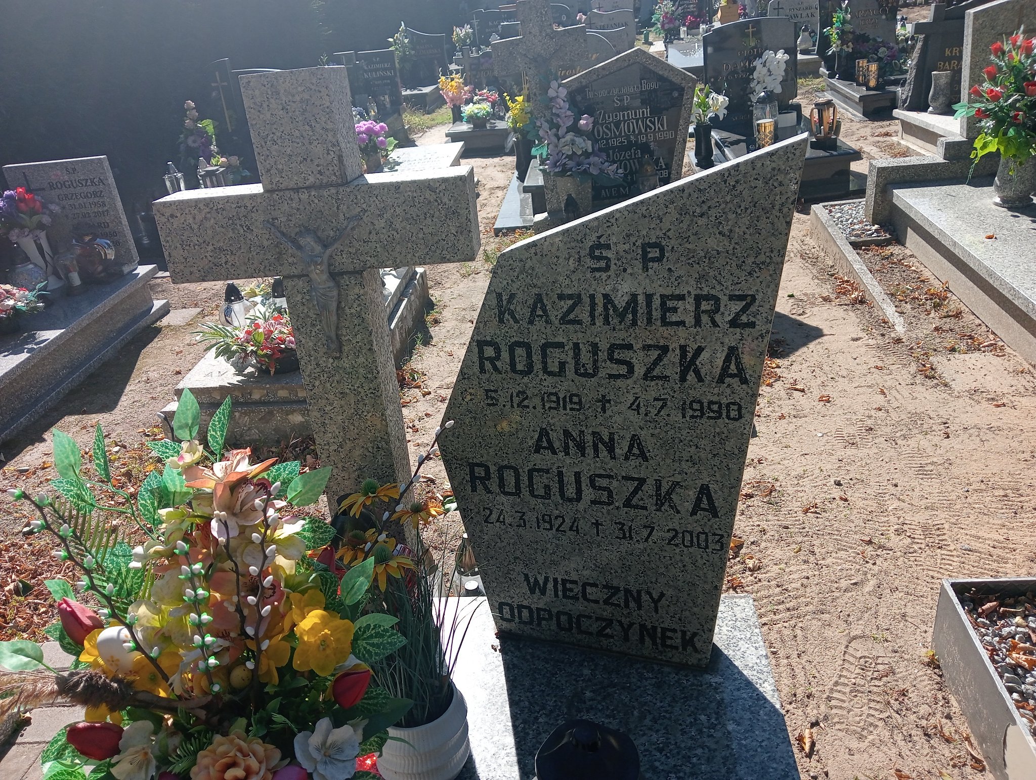 Anna Roguszka 1924 Murowana Goślina - Grobonet - Wyszukiwarka osób pochowanych