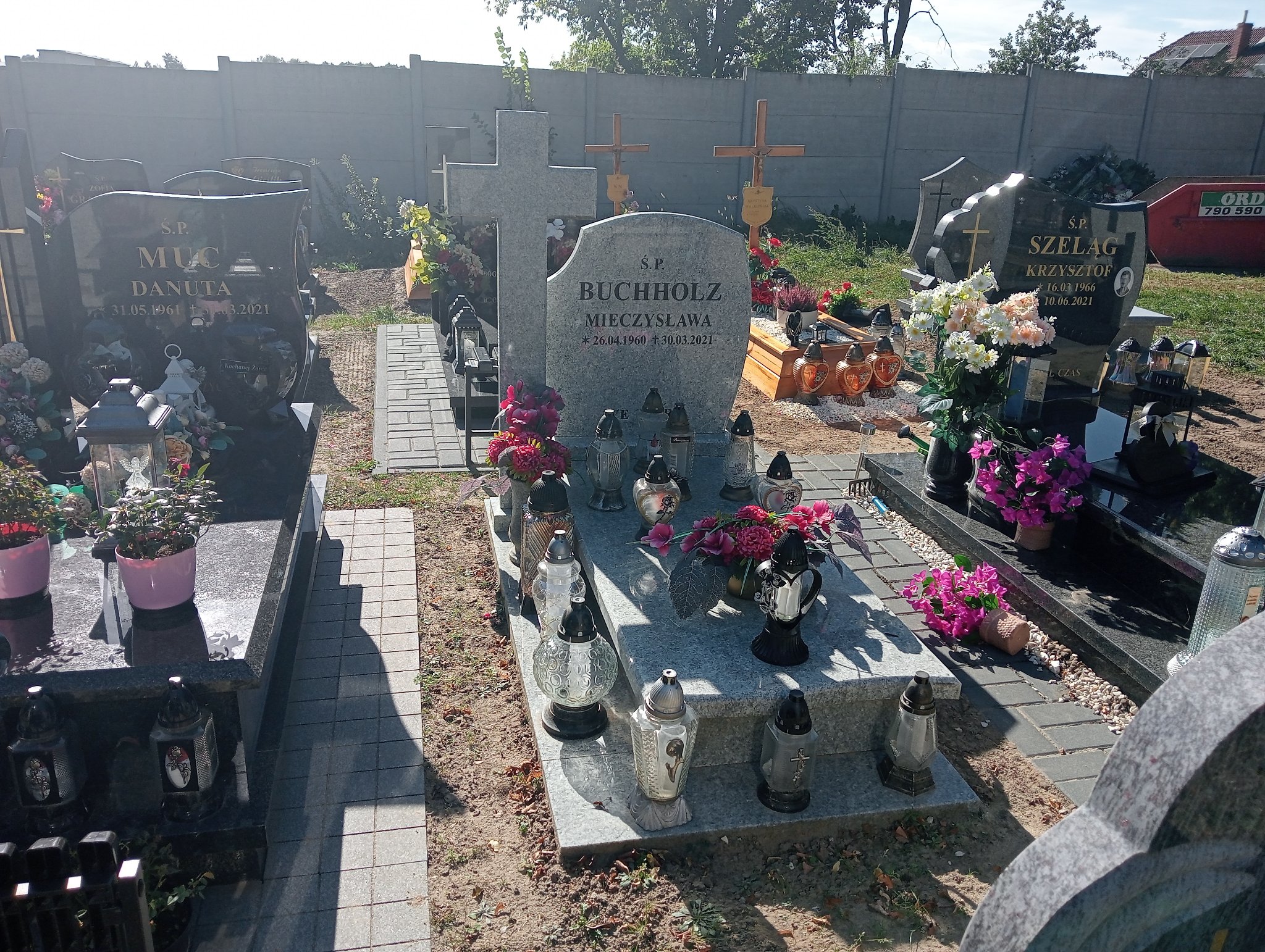 Grób Mieczysława Buchholz