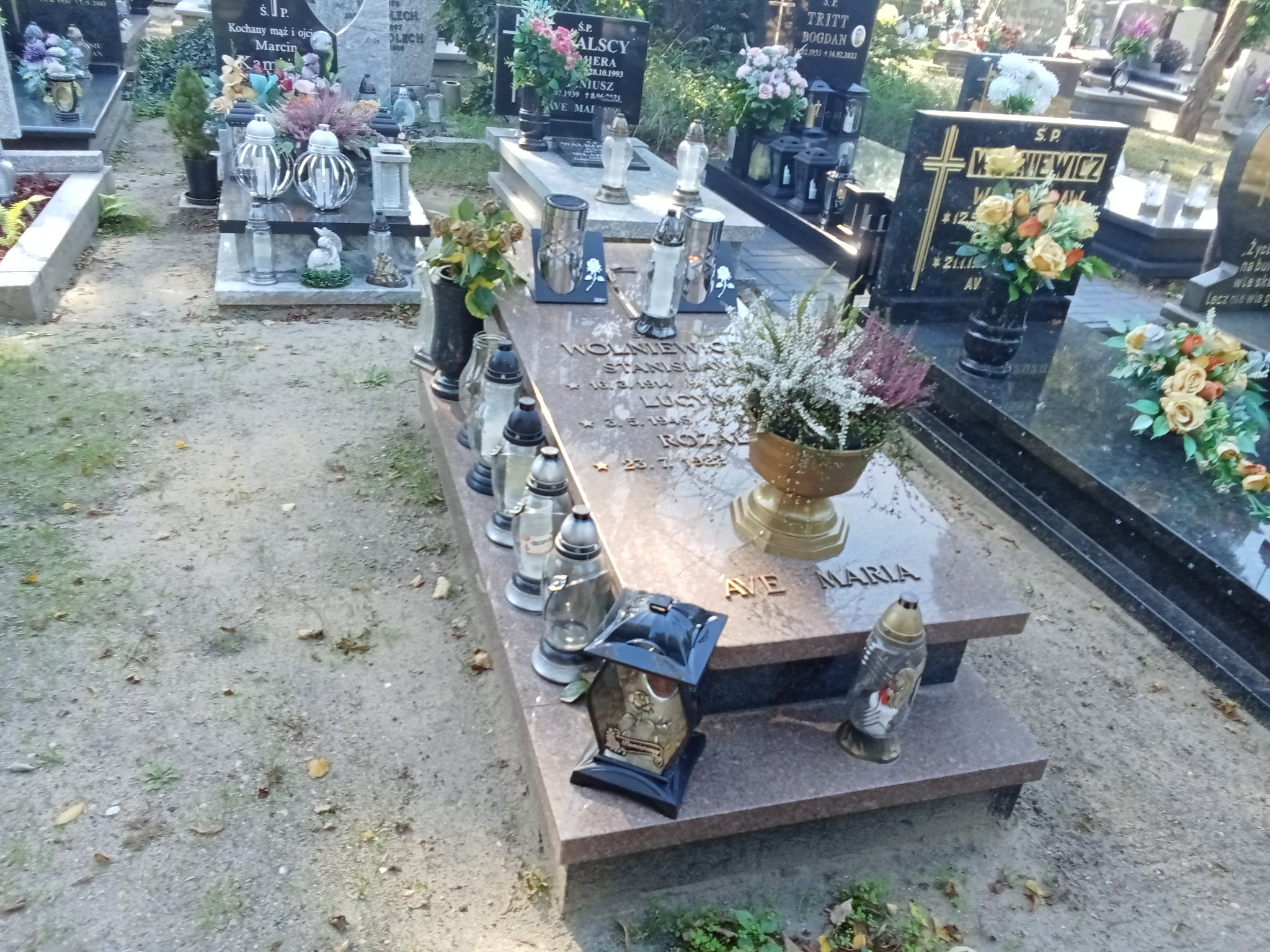 Grób Rozalia Wolniewicz