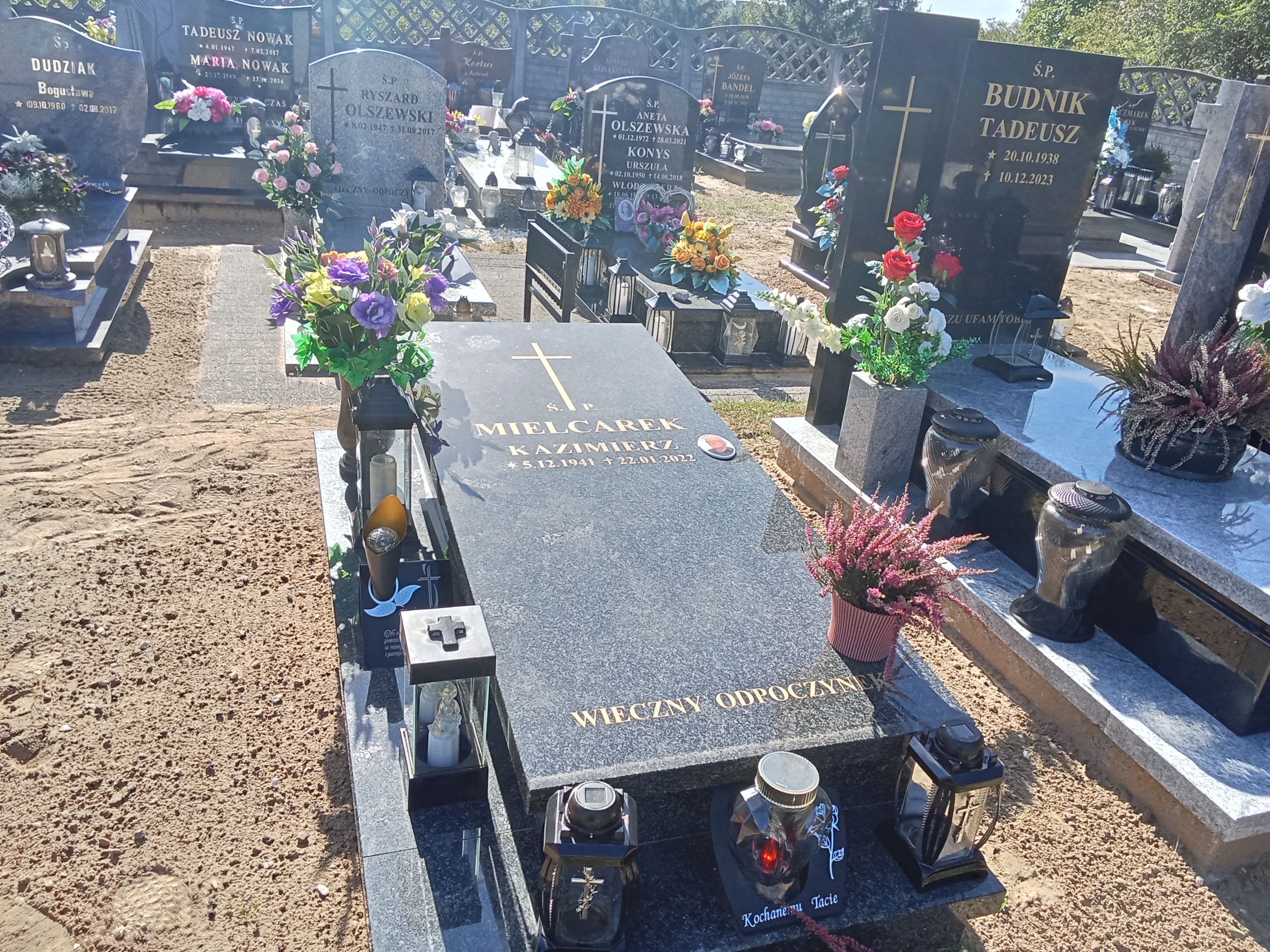 Grób Kazimierz Mielcarek
