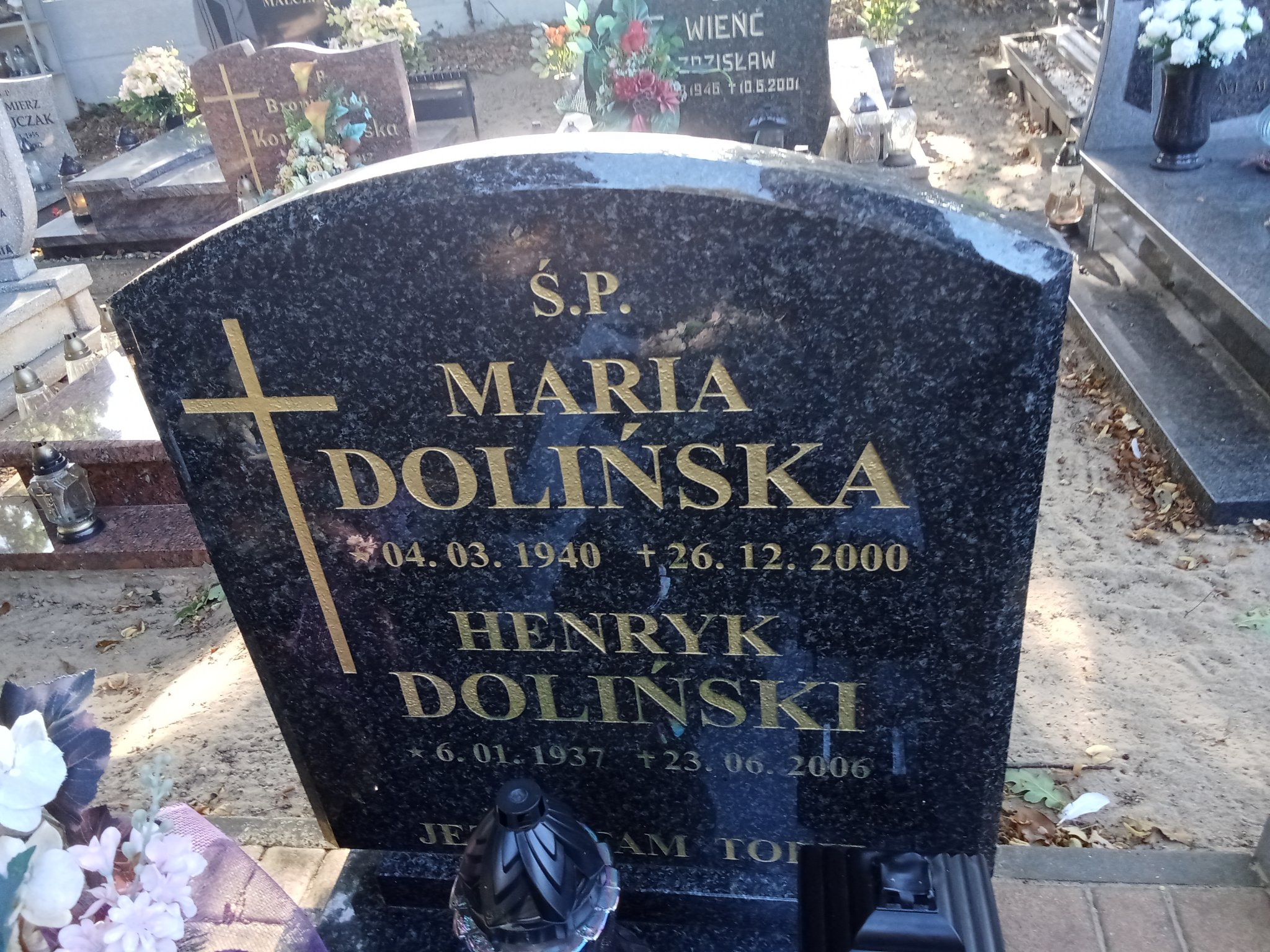 Maria Dolińska 1940 Murowana Goślina - Grobonet - Wyszukiwarka osób pochowanych