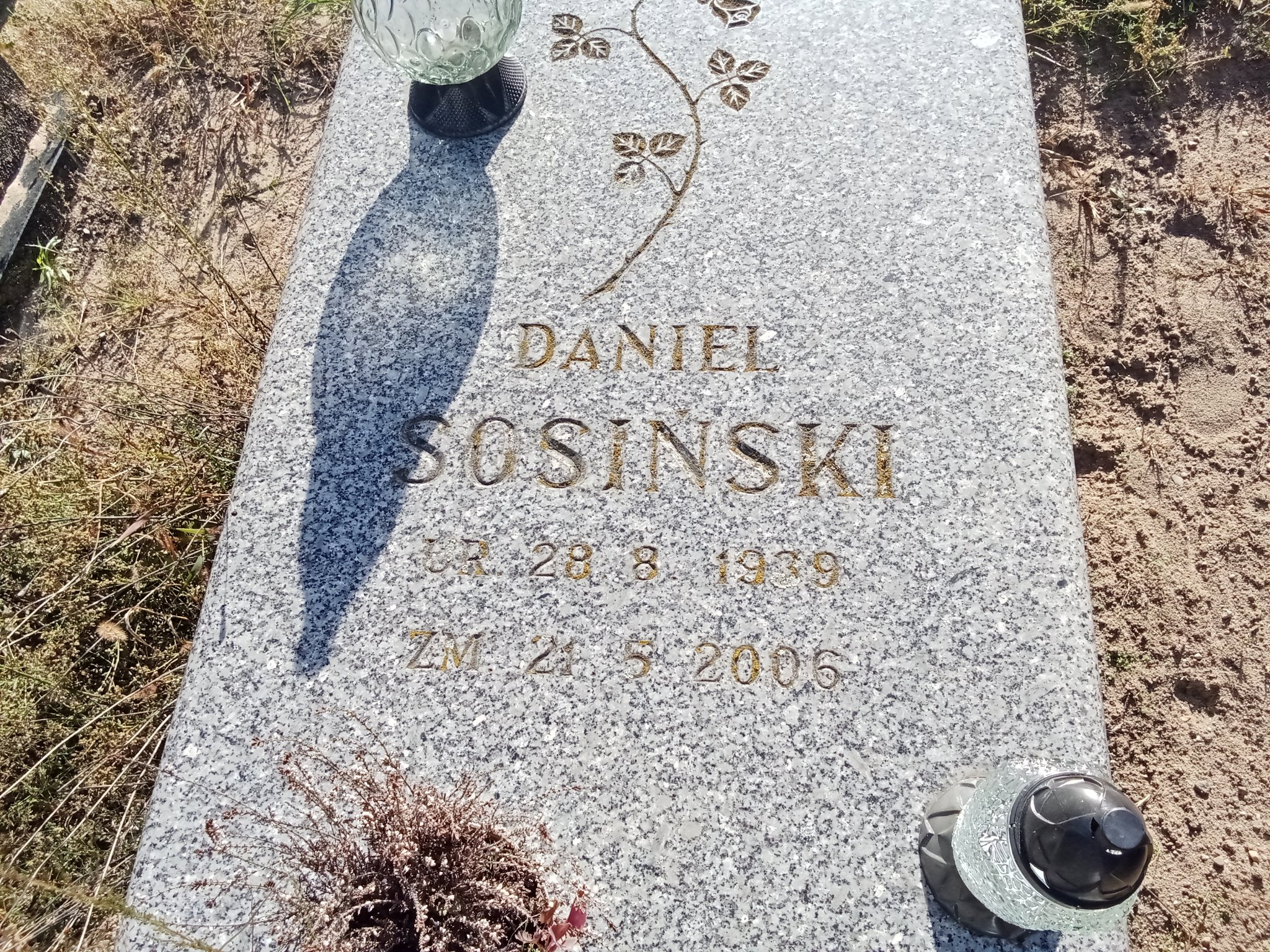 Daniel Sosiński 1939 Murowana Goślina - Grobonet - Wyszukiwarka osób pochowanych