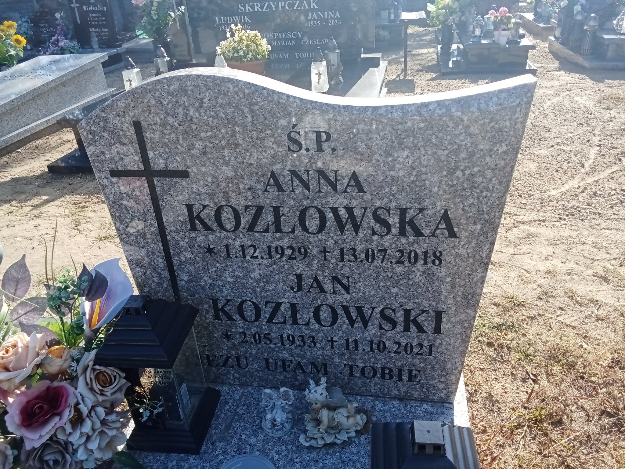 Anna Kozłowska 1929 Murowana Goślina - Grobonet - Wyszukiwarka osób pochowanych