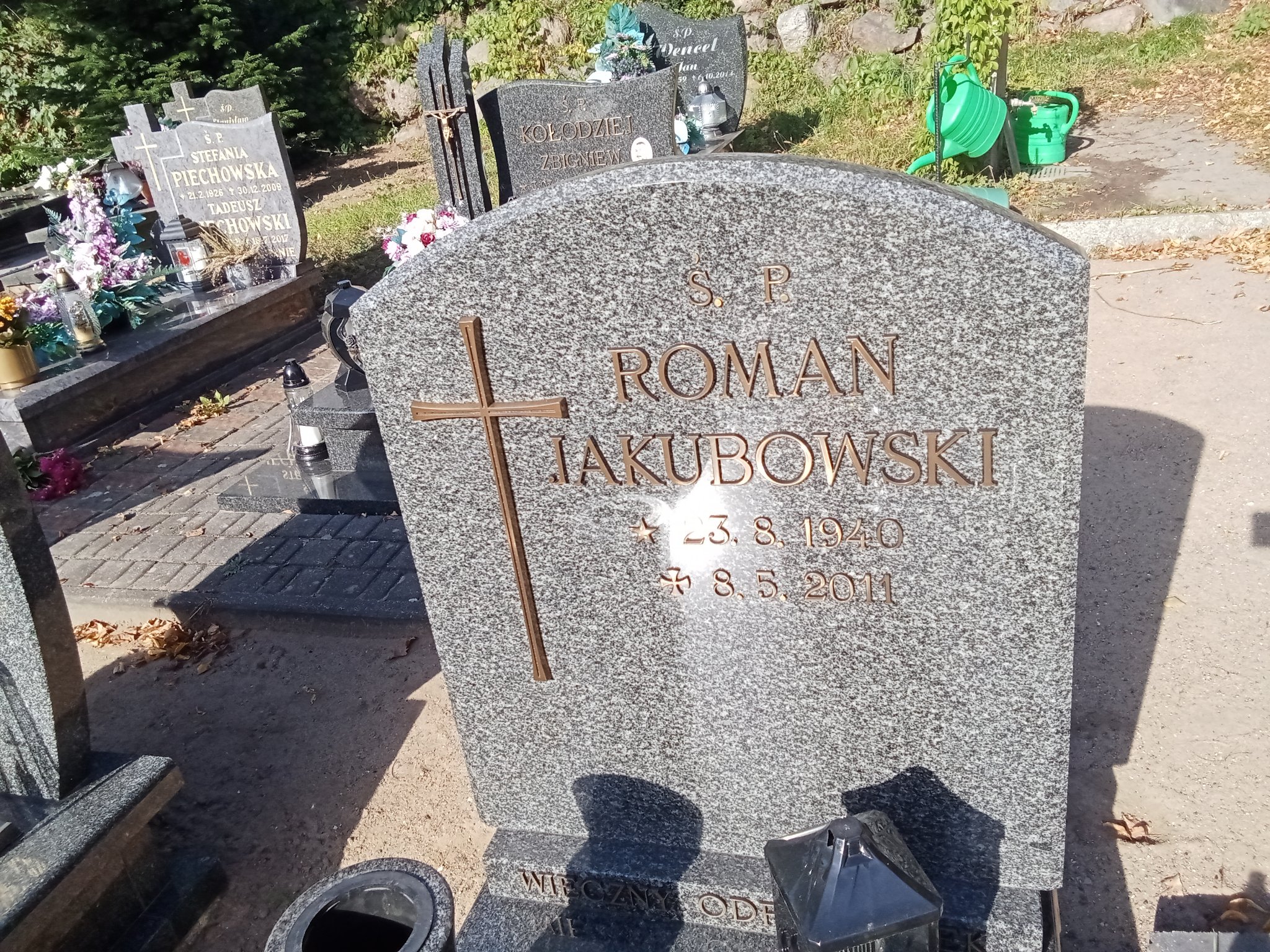 Roman Jakubowski 1940 Murowana Goślina - Grobonet - Wyszukiwarka osób pochowanych