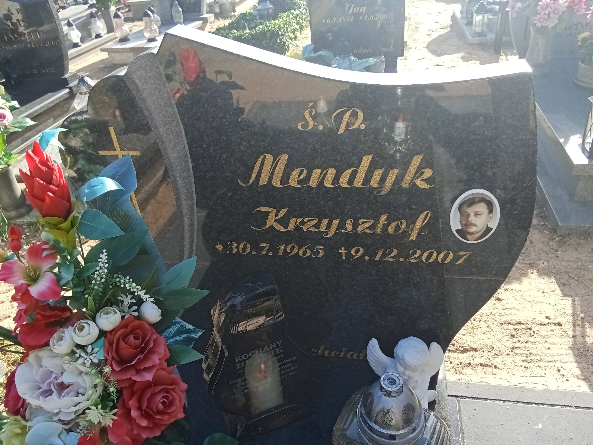 Krzysztof Mendyk 1965 Murowana Goślina - Grobonet - Wyszukiwarka osób pochowanych