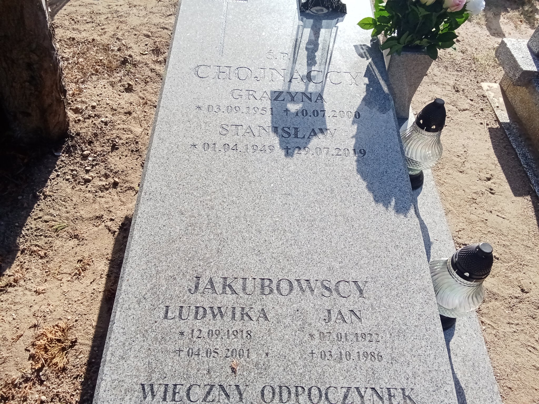 Stanisław Chojnacki 1949 Murowana Goślina - Grobonet - Wyszukiwarka osób pochowanych